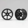 YOKOMO RP DRIFT WHEEL 6 SPOKE 01 (RP-6213B6) -Yokomo Store 2990000062994 yokomo rp drift wheel 6 spoke 01 rp 6213b6 67155