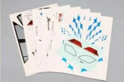 YOKOMO Decal Set For GOODYEAR Racing ZERO CROWN (SD-ZCRD) -Yokomo Store 2990000102225 yokomo decal set for goodyear racing zero crown sd zcrd 147202147 79676