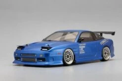 Yokomo (SD-180BS) Nissan 180SX Street Version Drift Body Set (Clear)