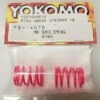 Yokomo YS-14575 MR4TC Pink Springs -Yokomo Store Yokomo YS 14575 Pro Shock Spring Pink 2pcs