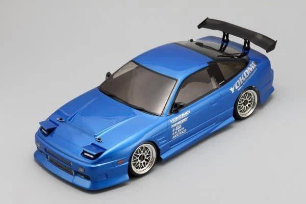 Yokomo (SD-180BS) Nissan 180SX Street Version Drift Body Set (Clear) 10 Yokomo (SD-180BS) Nissan 180SX Street Version Drift Body Set (Clear) - Image 8