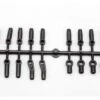 Yokomo Rod End Plastic Parts - Black -Yokomo Store t 46