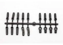 Yokomo Rod End Plastic Parts - Black